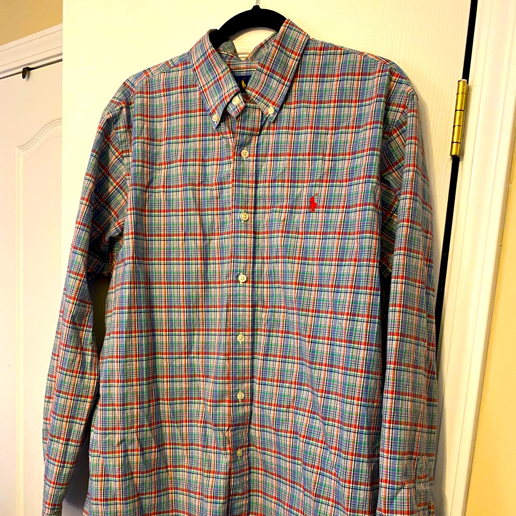 Ralph Lauren Men’s Long Sleeve Button Up Shirt Size Xl